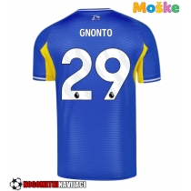 Moške Nogometnih dresov Leeds United Wilfried Gnonto #29 Gostujoči 2025-26 Kratki rokavi